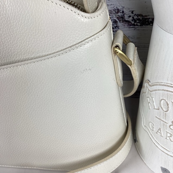 VINTAGE COACH #4405 SHOULDER BAG MADISON REGIS IVORY MADE IN ITALY CROSSBODY - Picture 14 of 16